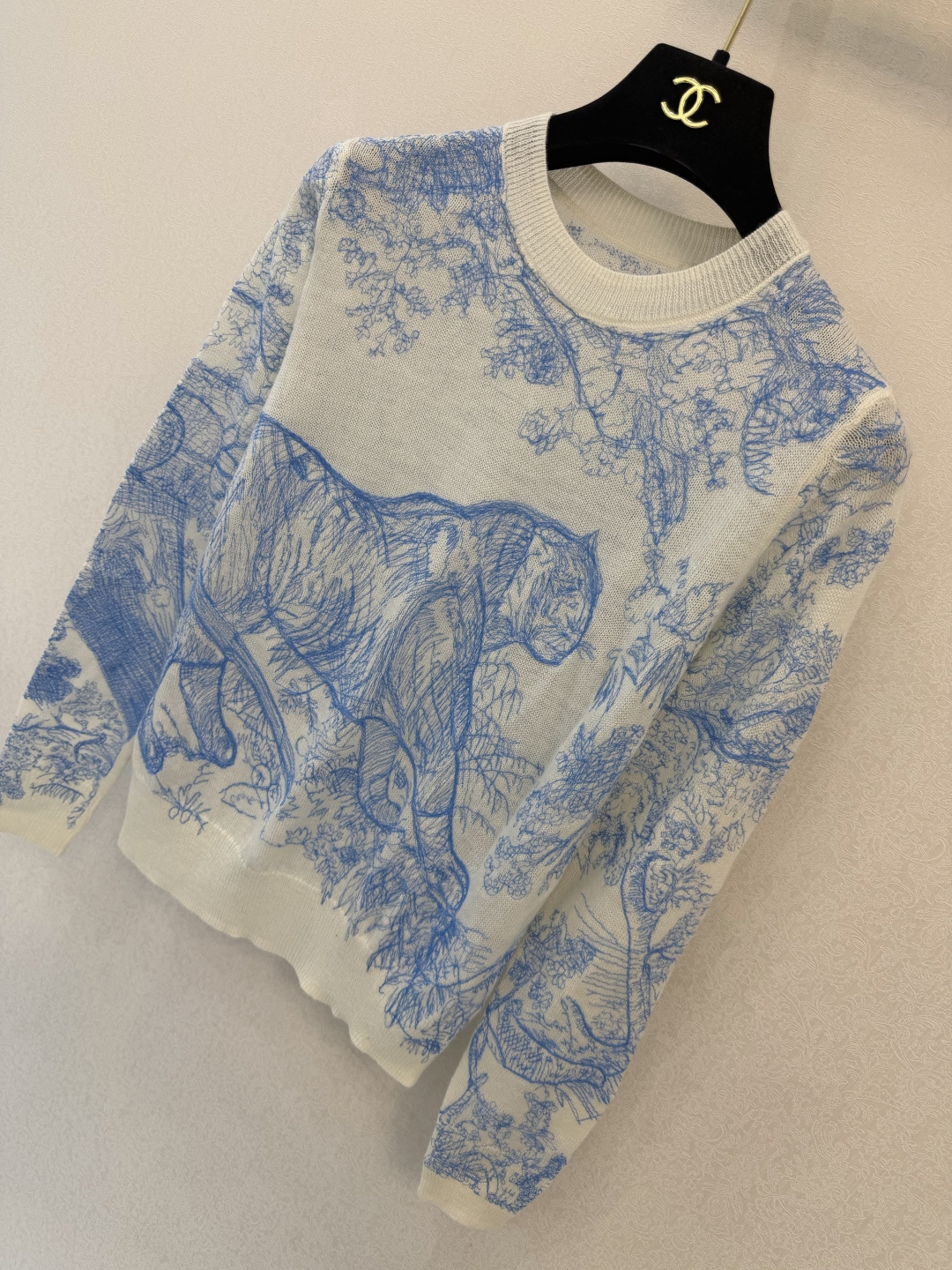 迪奥经典爆款🆕🆕 圆领长袖💗💗实拍图🆕🆕
