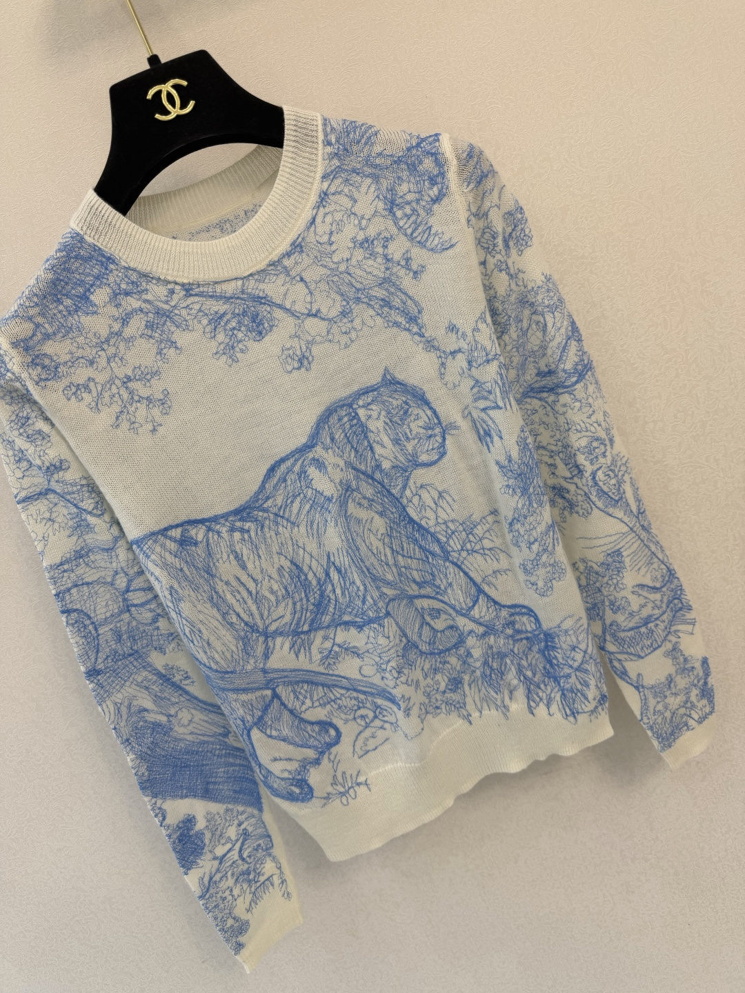 迪奥经典爆款🆕🆕 圆领长袖💗💗实拍图🆕🆕
