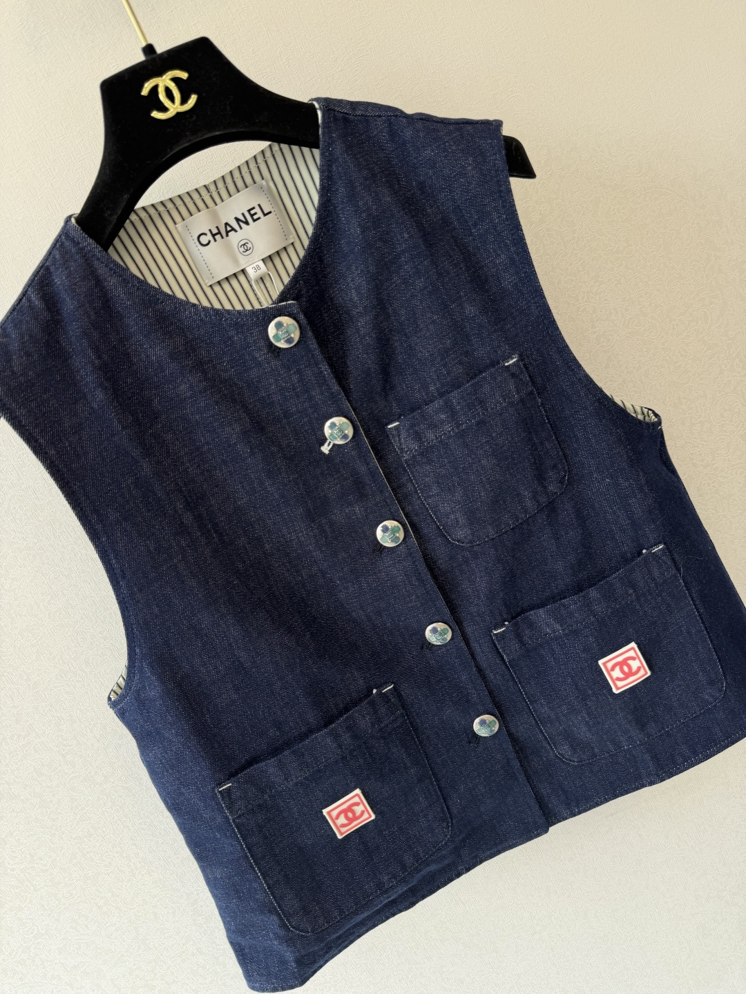 小香高版本新品🆕🆕 马甲💗💗实拍图🆕🆕两面可穿