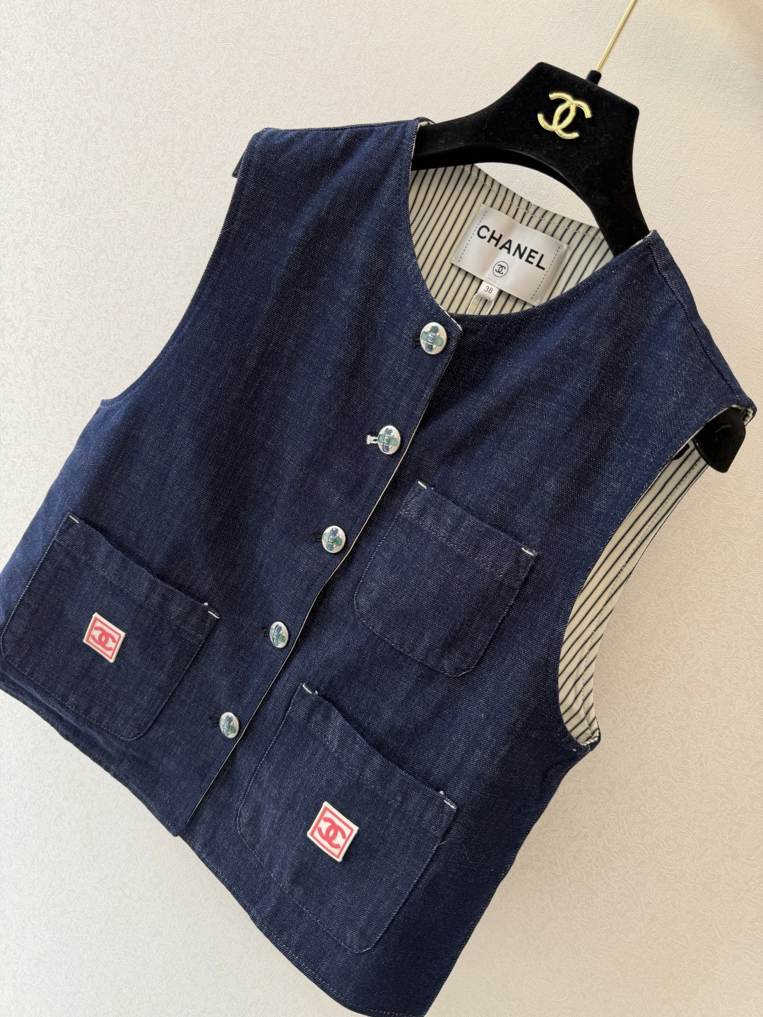 小香高版本新品🆕🆕 马甲💗💗实拍图🆕🆕两面可穿