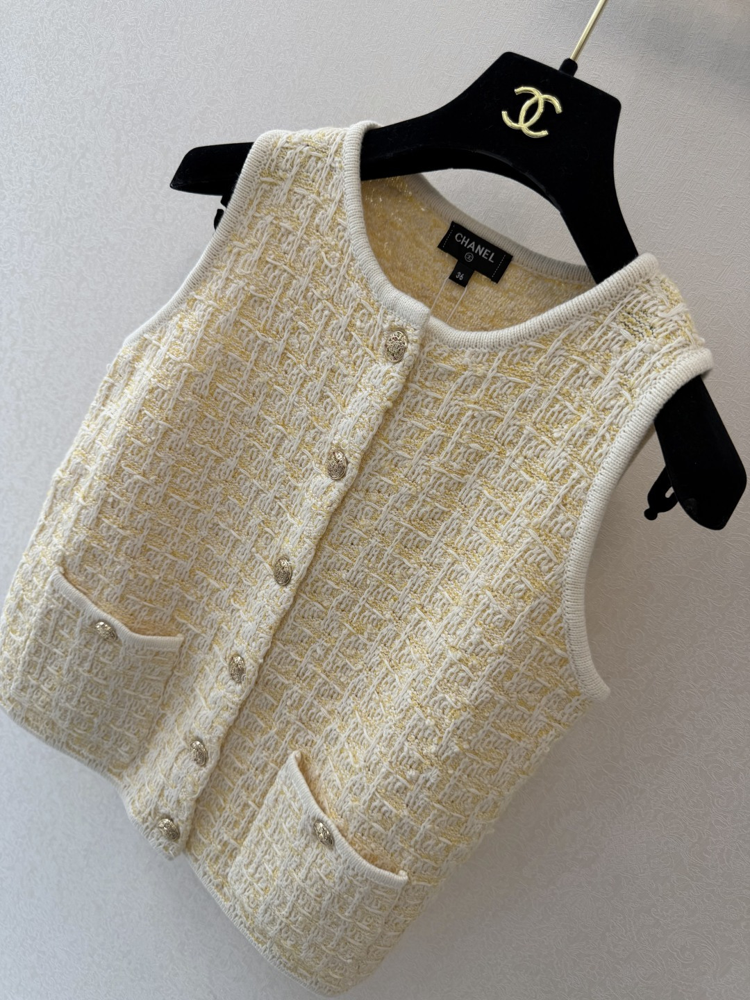 小香新品🆕🆕 马甲💗💗实拍图🆕🆕两色3码
