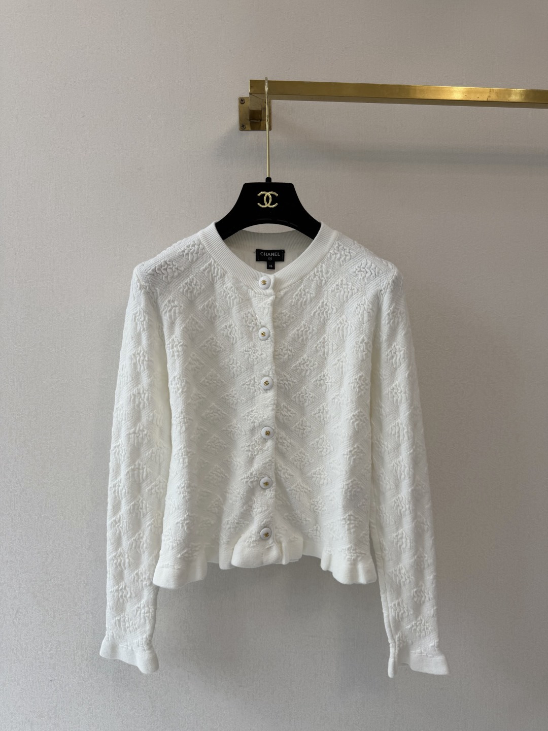 小香新品🆕🆕 圆领长袖开衫💗💗实拍图🆕🆕
