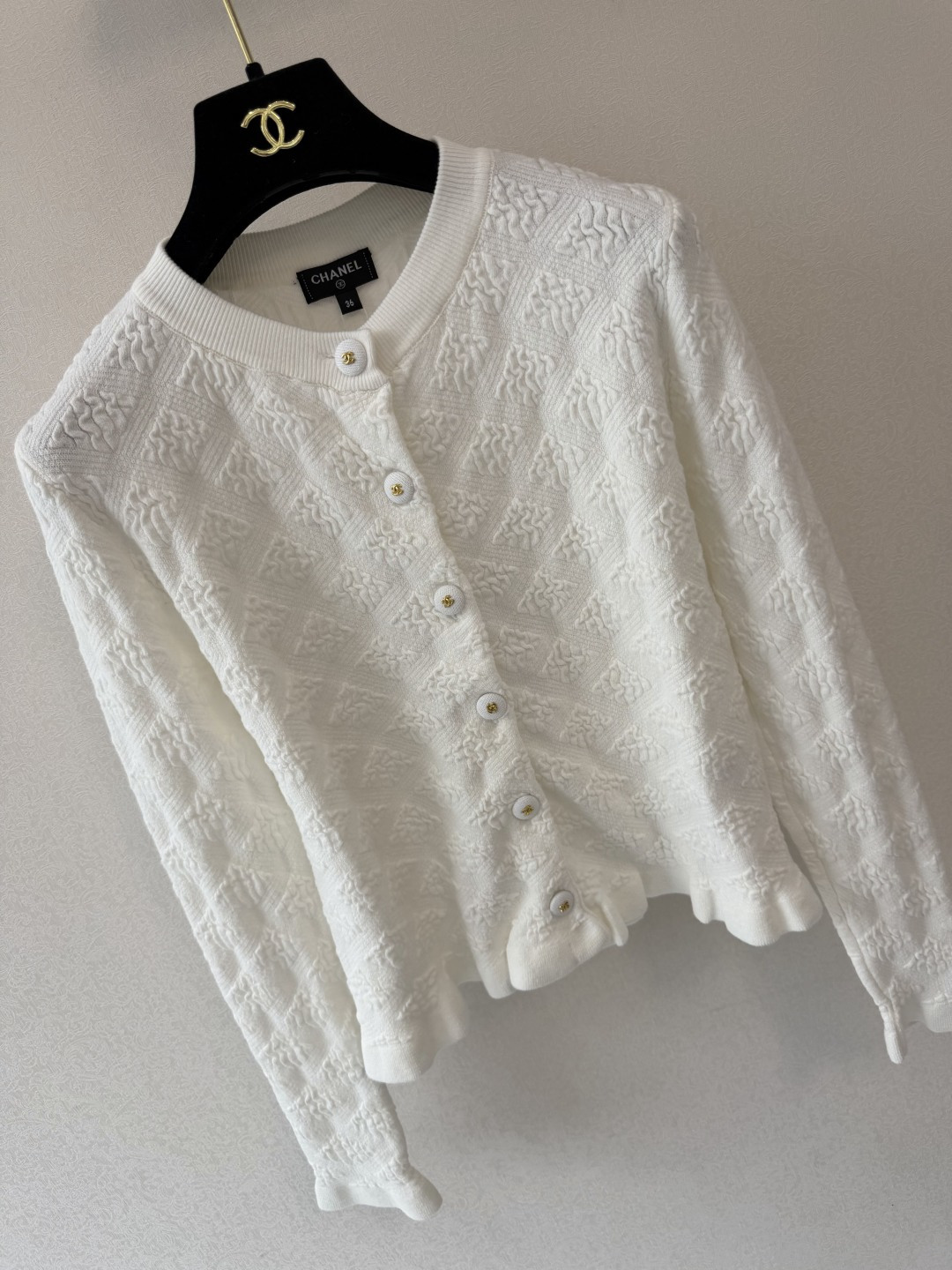 小香新品🆕🆕 圆领长袖开衫💗💗实拍图🆕🆕