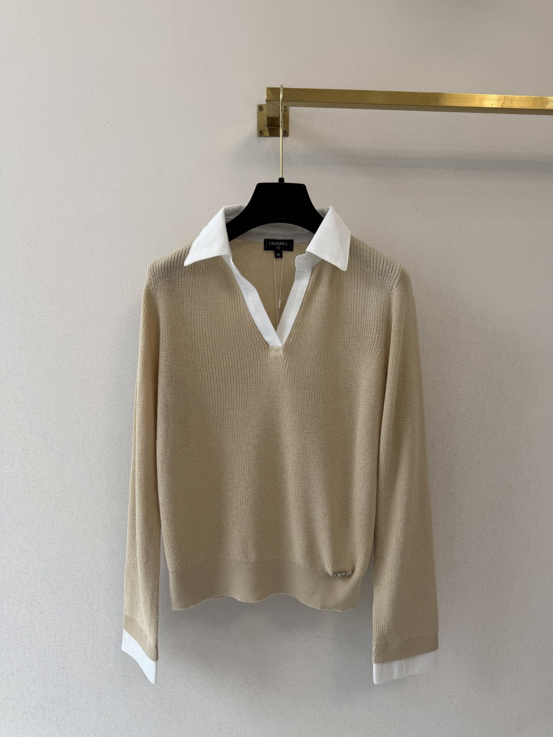 小香新品🆕🆕 翻领长袖💗💗实拍图🆕🆕