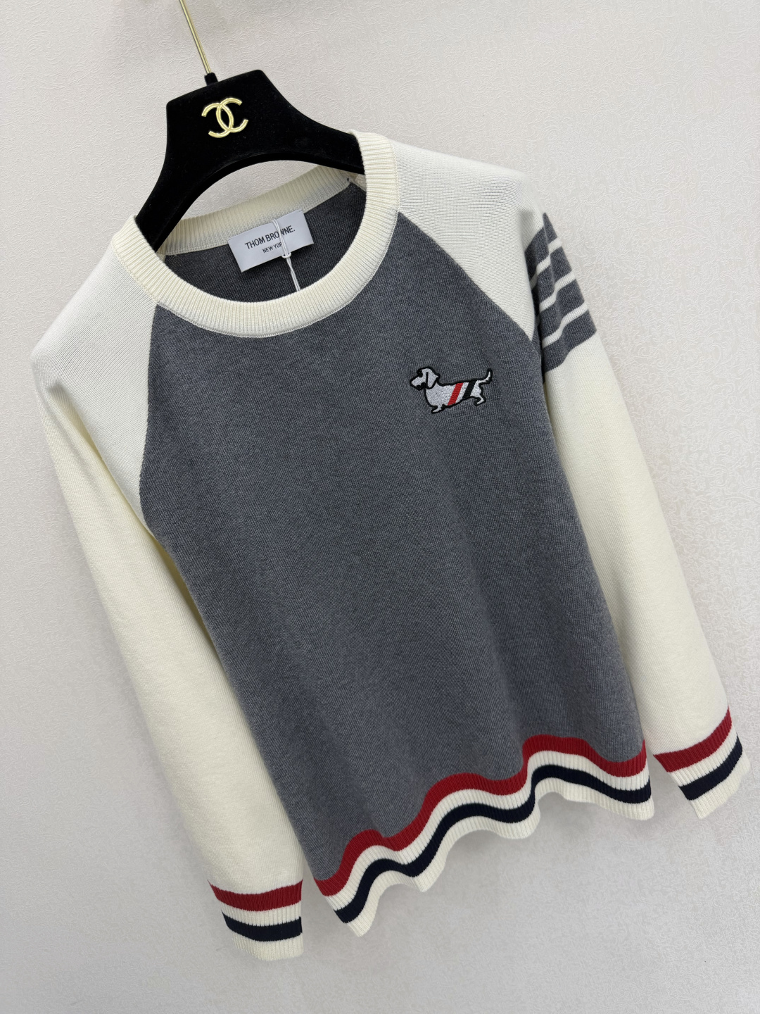 TB新品🆕🆕 圆领长袖💗💗实拍图🆕🆕三色3码