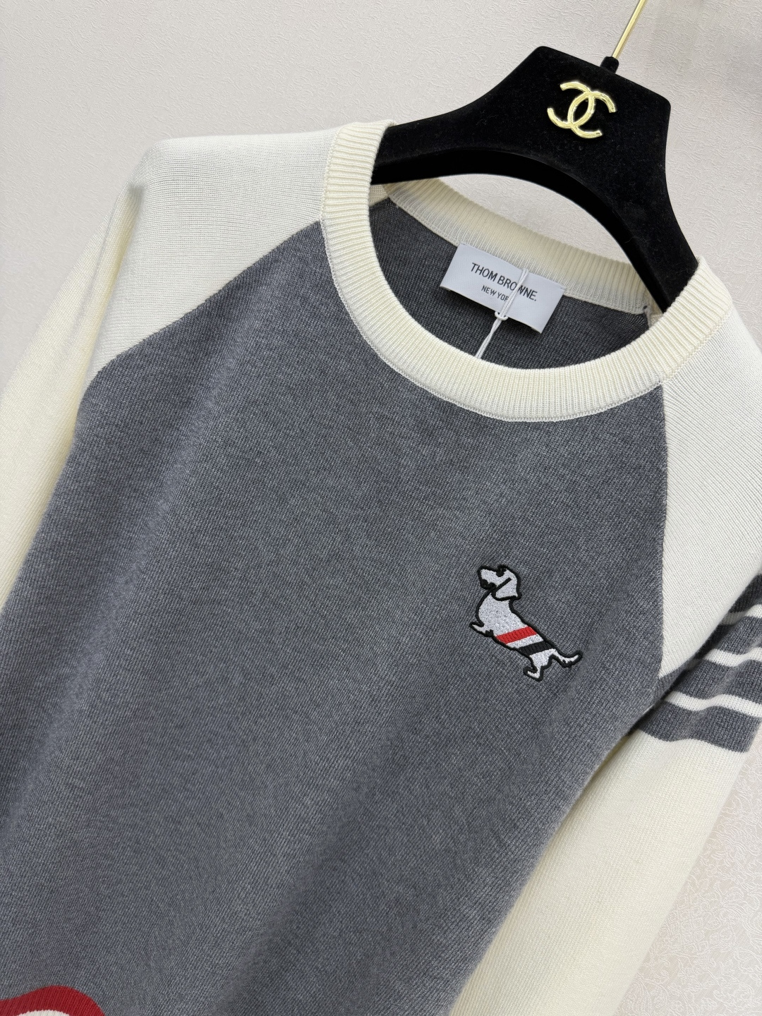 TB新品🆕🆕 圆领长袖💗💗实拍图🆕🆕三色3码