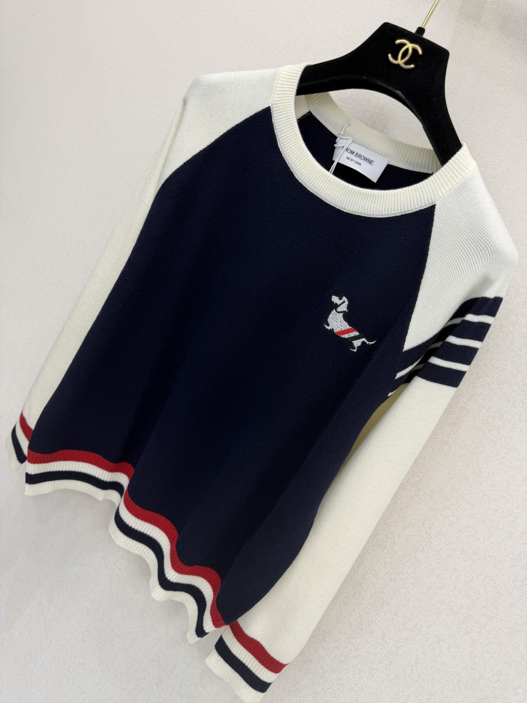 TB新品🆕🆕 圆领长袖💗💗实拍图🆕🆕三色3码