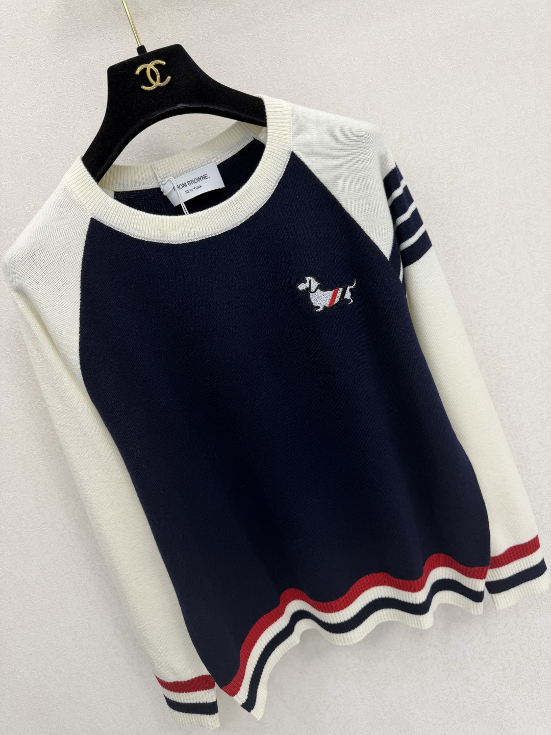 TB新品🆕🆕 圆领长袖💗💗实拍图🆕🆕三色3码