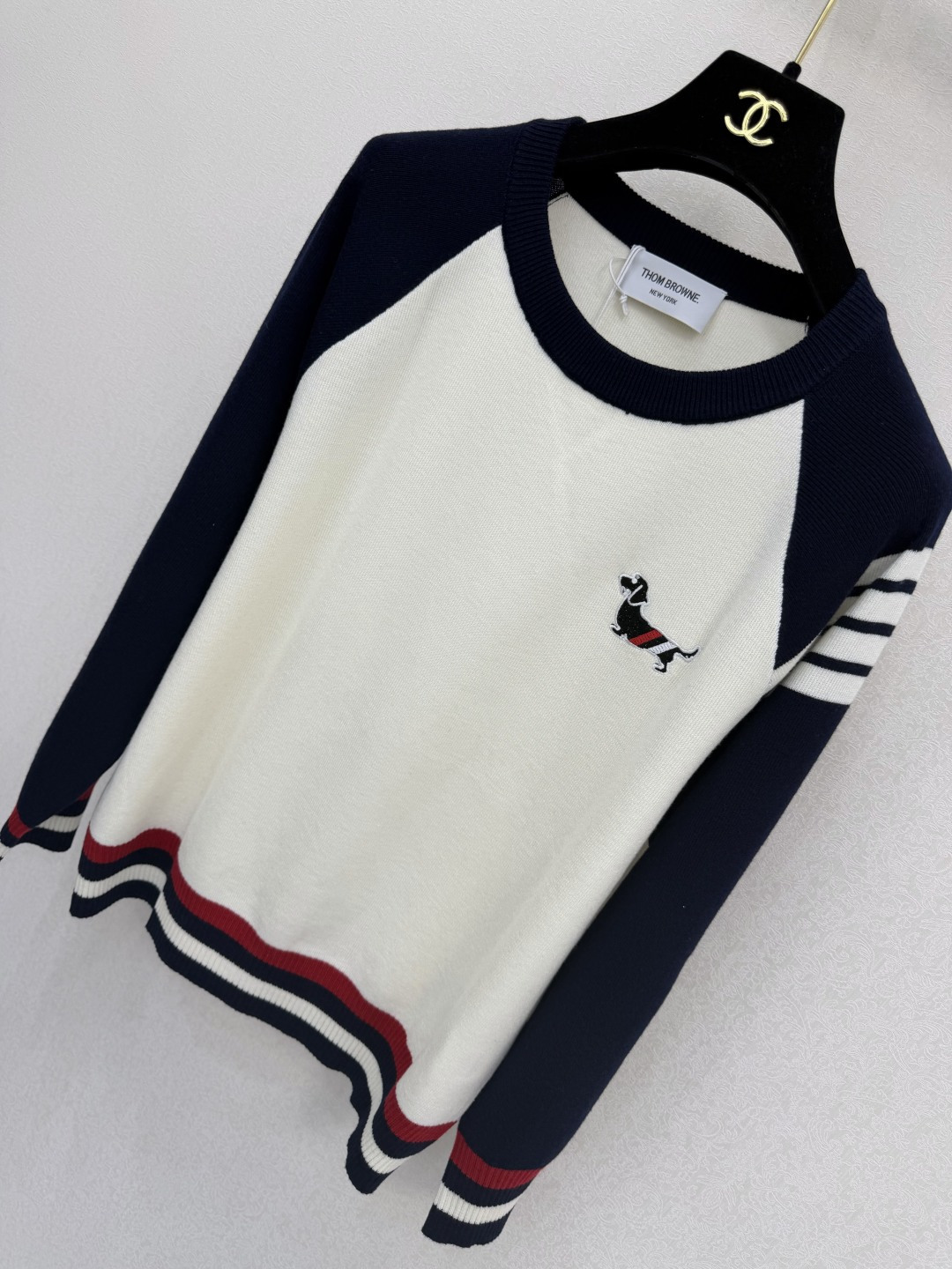 TB新品🆕🆕 圆领长袖💗💗实拍图🆕🆕三色3码
