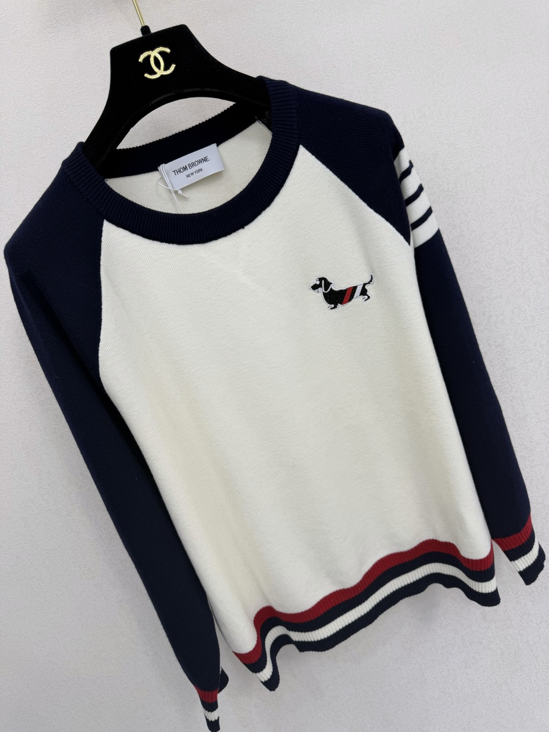 TB新品🆕🆕 圆领长袖💗💗实拍图🆕🆕三色3码