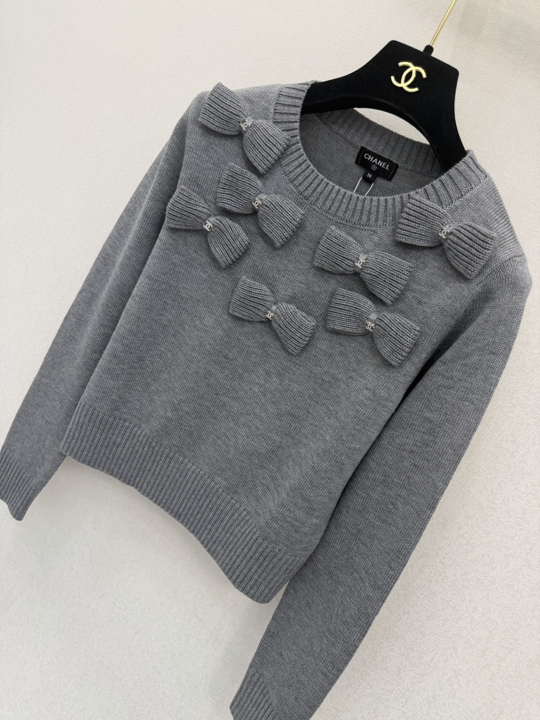 小香新品🆕🆕 圆领长袖💗💗实拍图🆕🆕