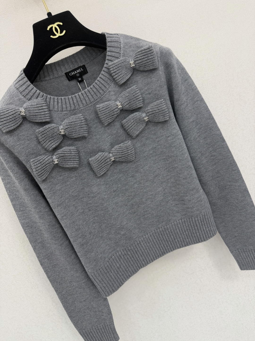 小香新品🆕🆕 圆领长袖💗💗实拍图🆕🆕