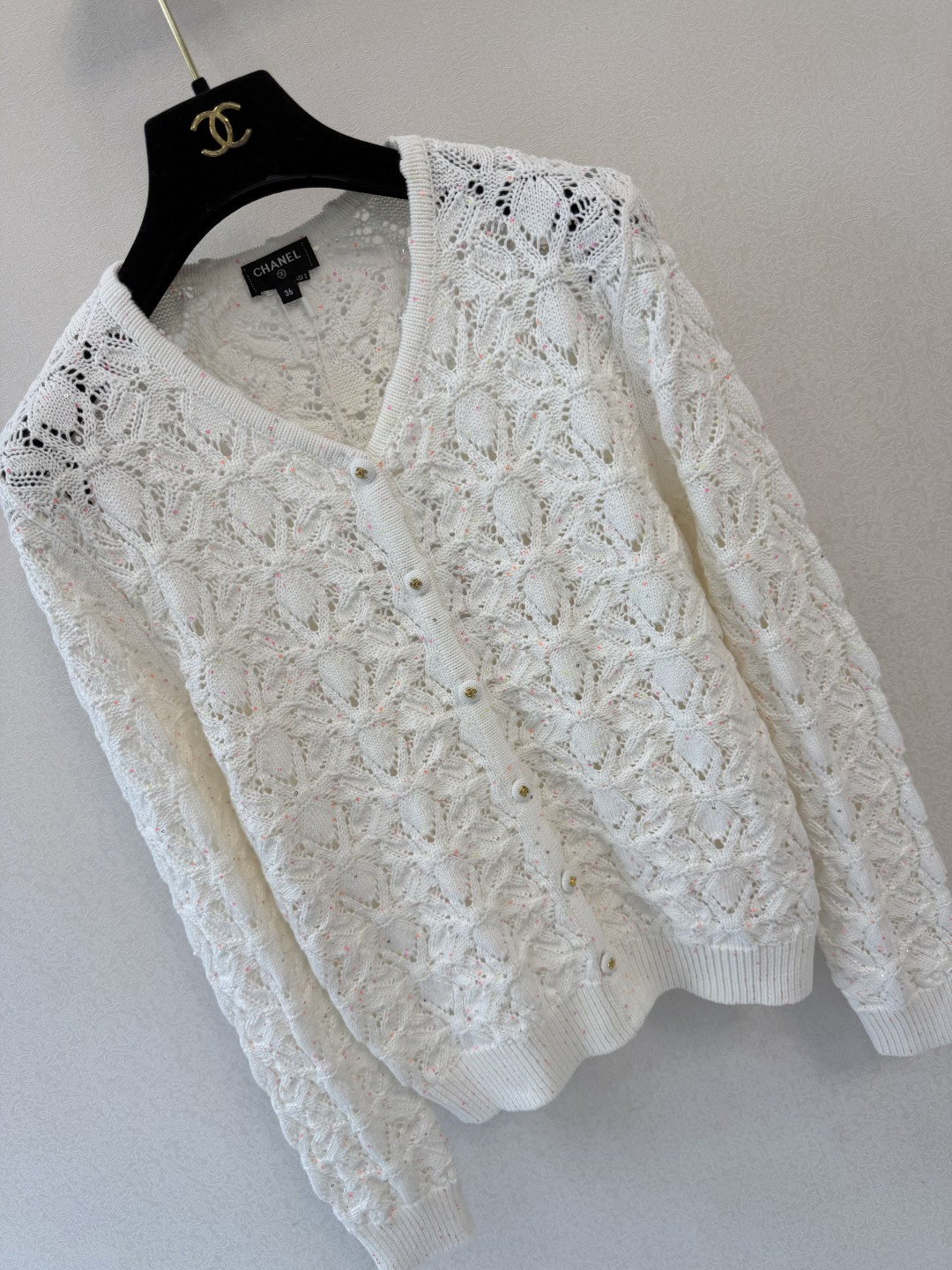 小香新品🆕🆕 圆领长袖开衫💗💗实拍图🆕🆕