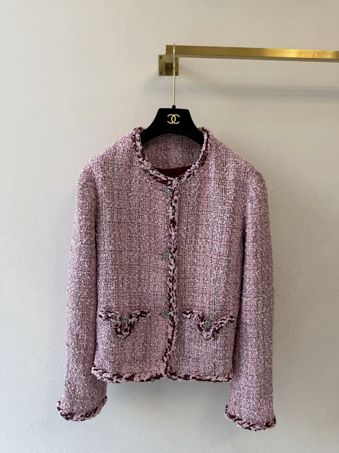 小香高版本新品🆕🆕 圆领开衫💗💗实拍图🆕🆕