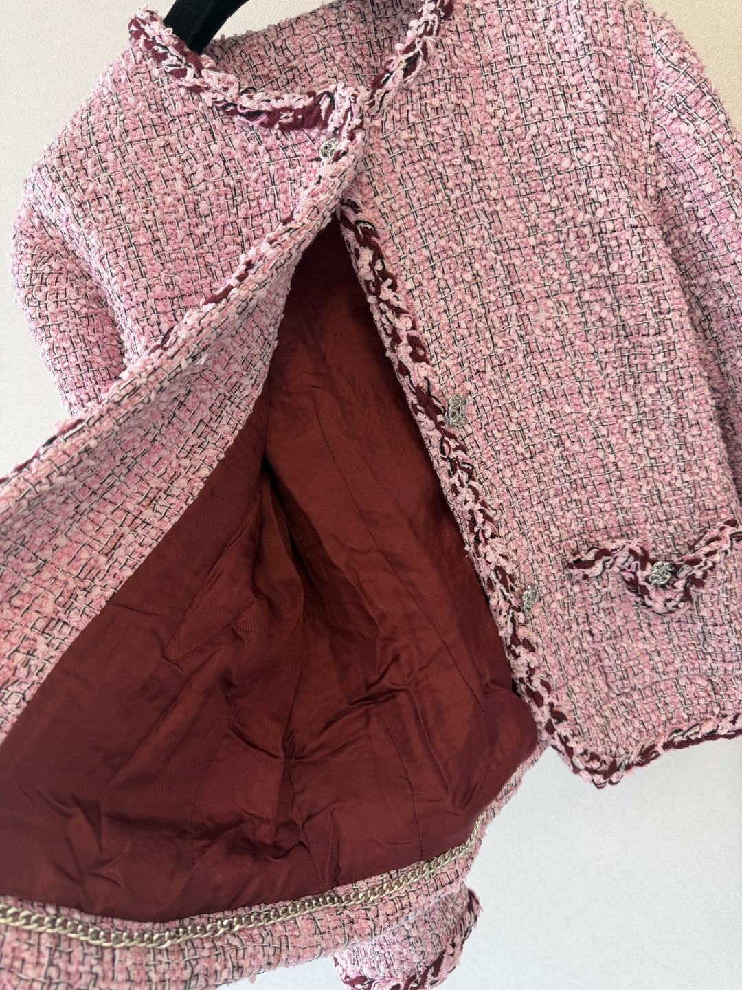 小香高版本新品🆕🆕 圆领开衫💗💗实拍图🆕🆕