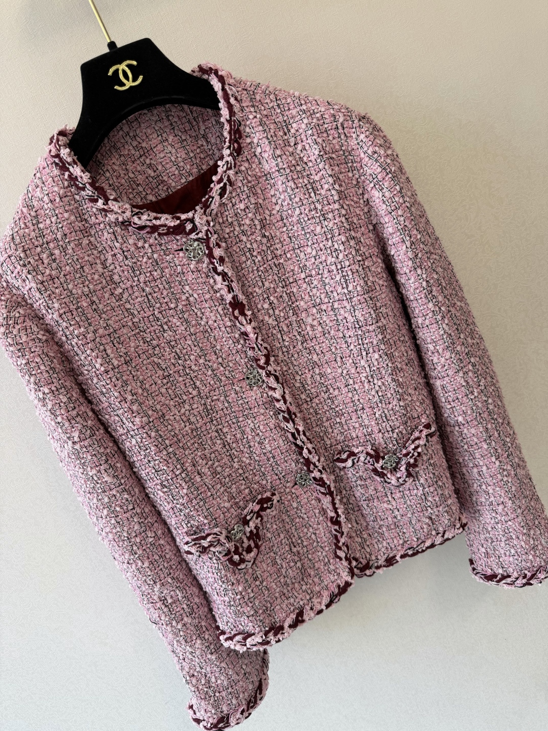 小香高版本新品🆕🆕 圆领开衫💗💗实拍图🆕🆕