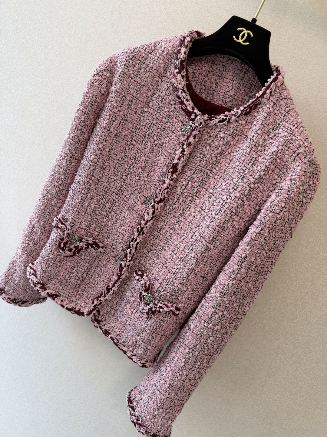 小香高版本新品🆕🆕 圆领开衫💗💗实拍图🆕🆕