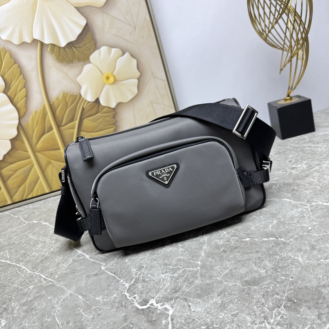 Prada Messenger Bag Small Forest Green Shoulder Bag 2VH192