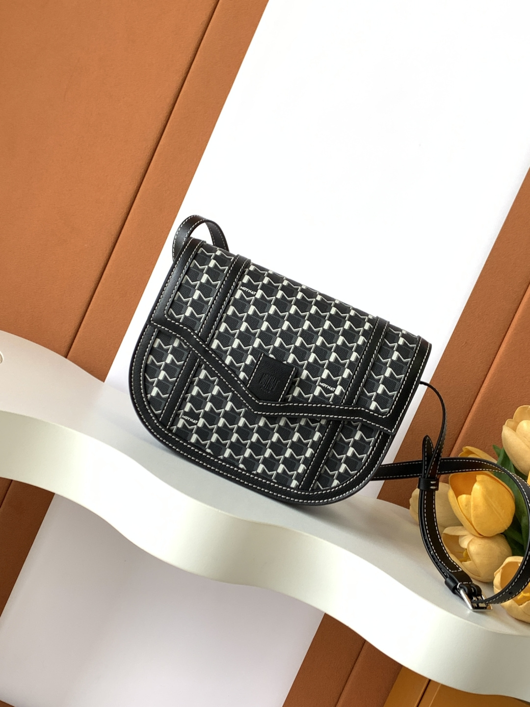 Goyard M Canvas系列马鞍包