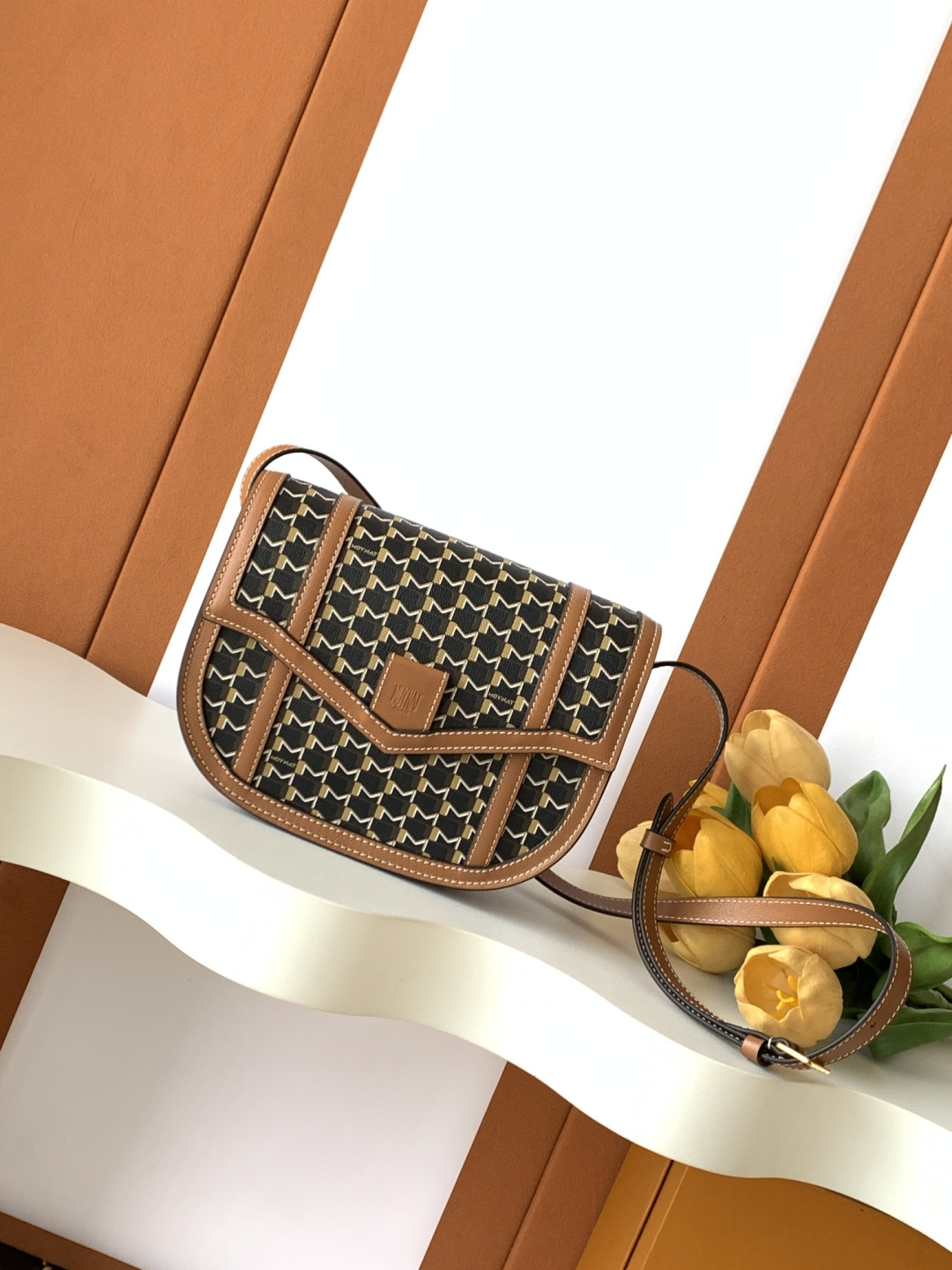 Goyard M Canvas系列马鞍包
