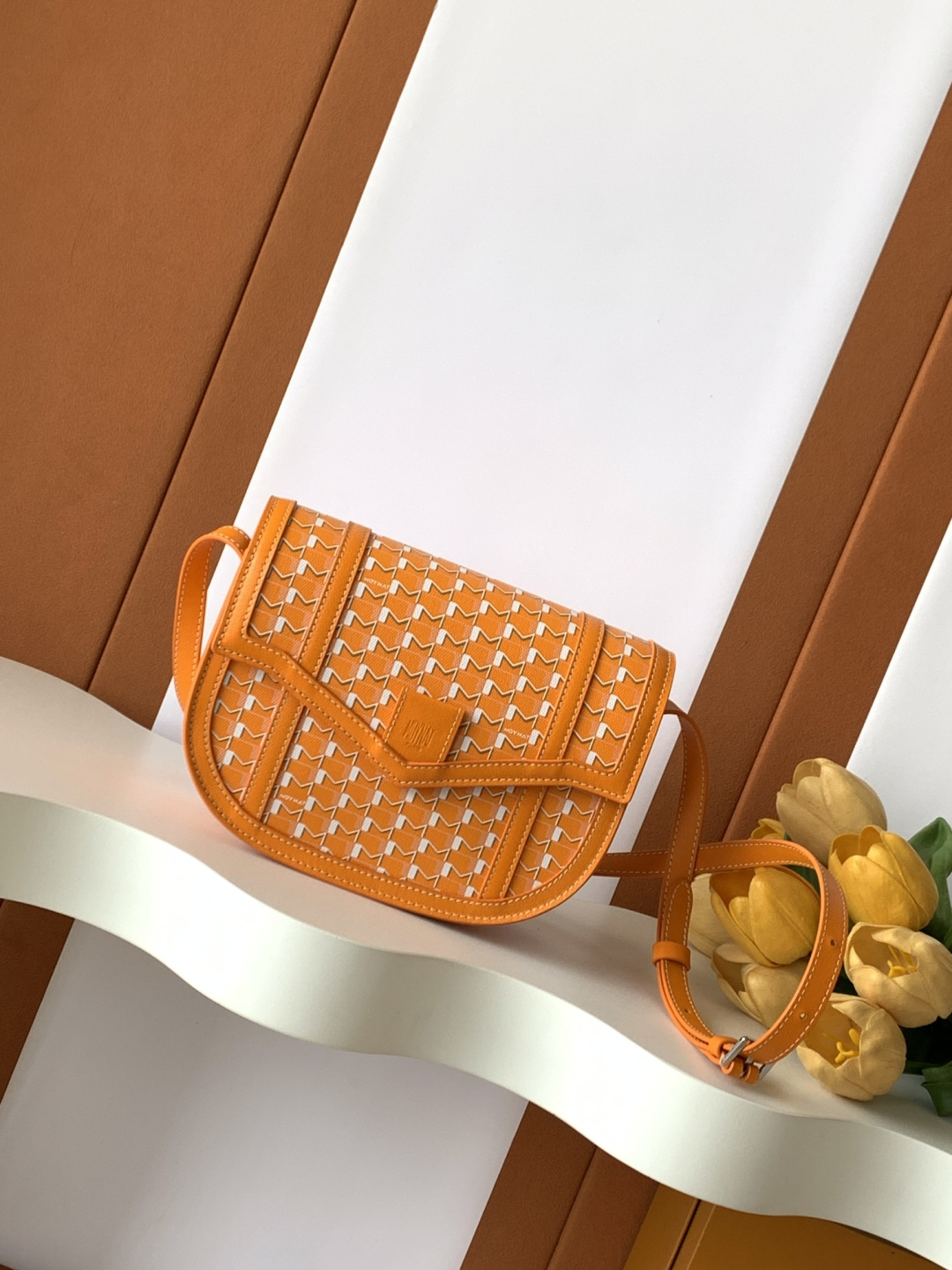 Goyard M Canvas系列马鞍包
