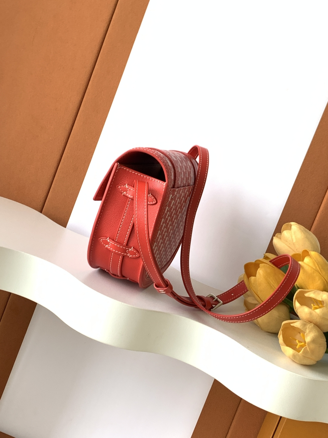 Goyard M Canvas系列马鞍包