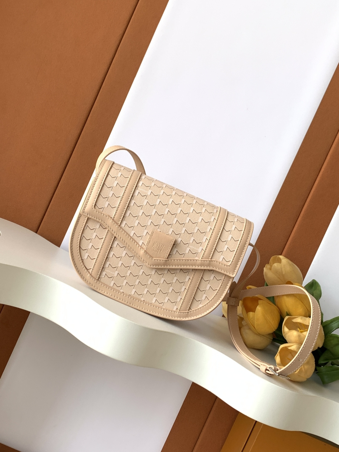 Goyard M Canvas系列马鞍包