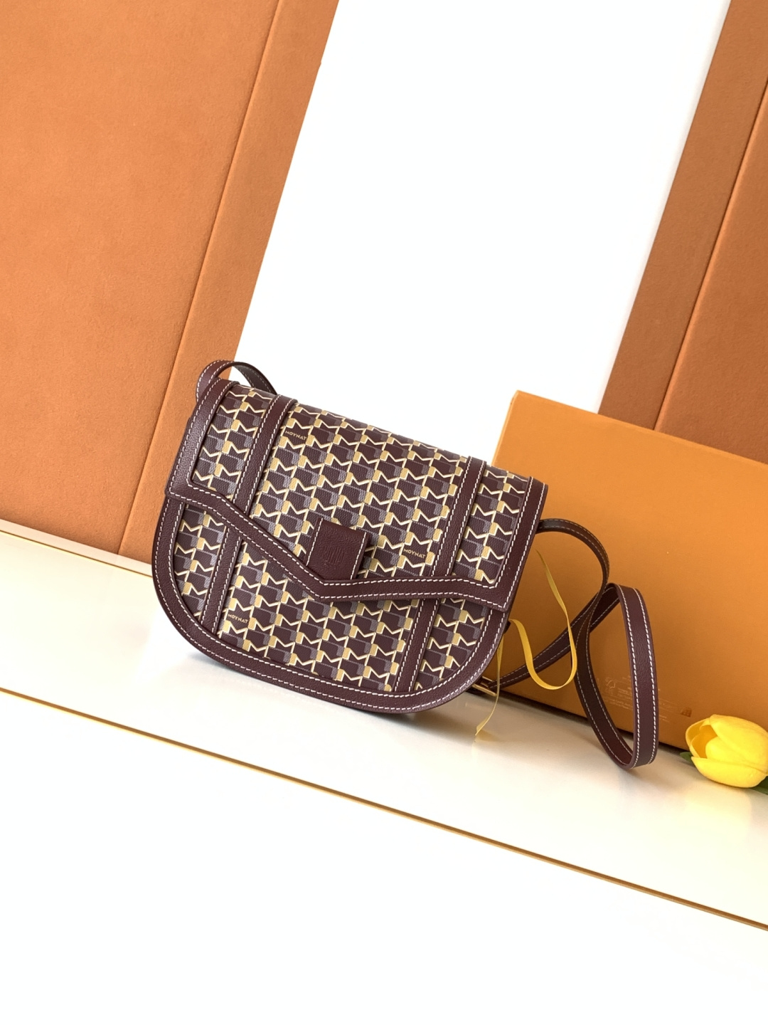 Goyard M Canvas系列马鞍包