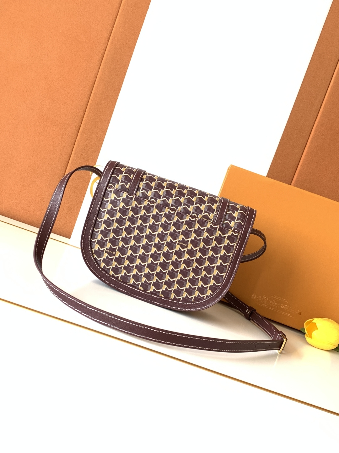 Goyard M Canvas系列马鞍包