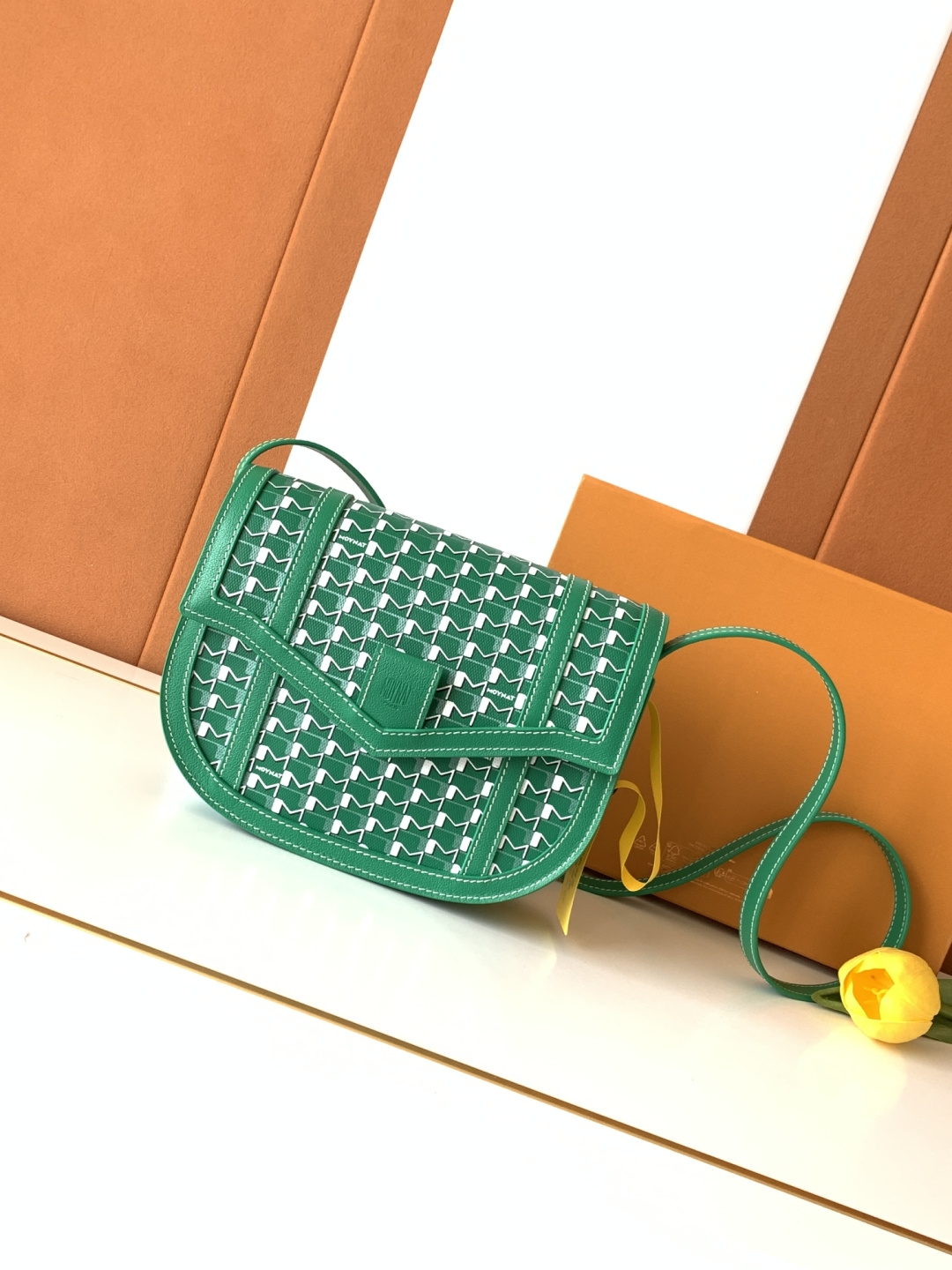 Goyard M Canvas系列马鞍包