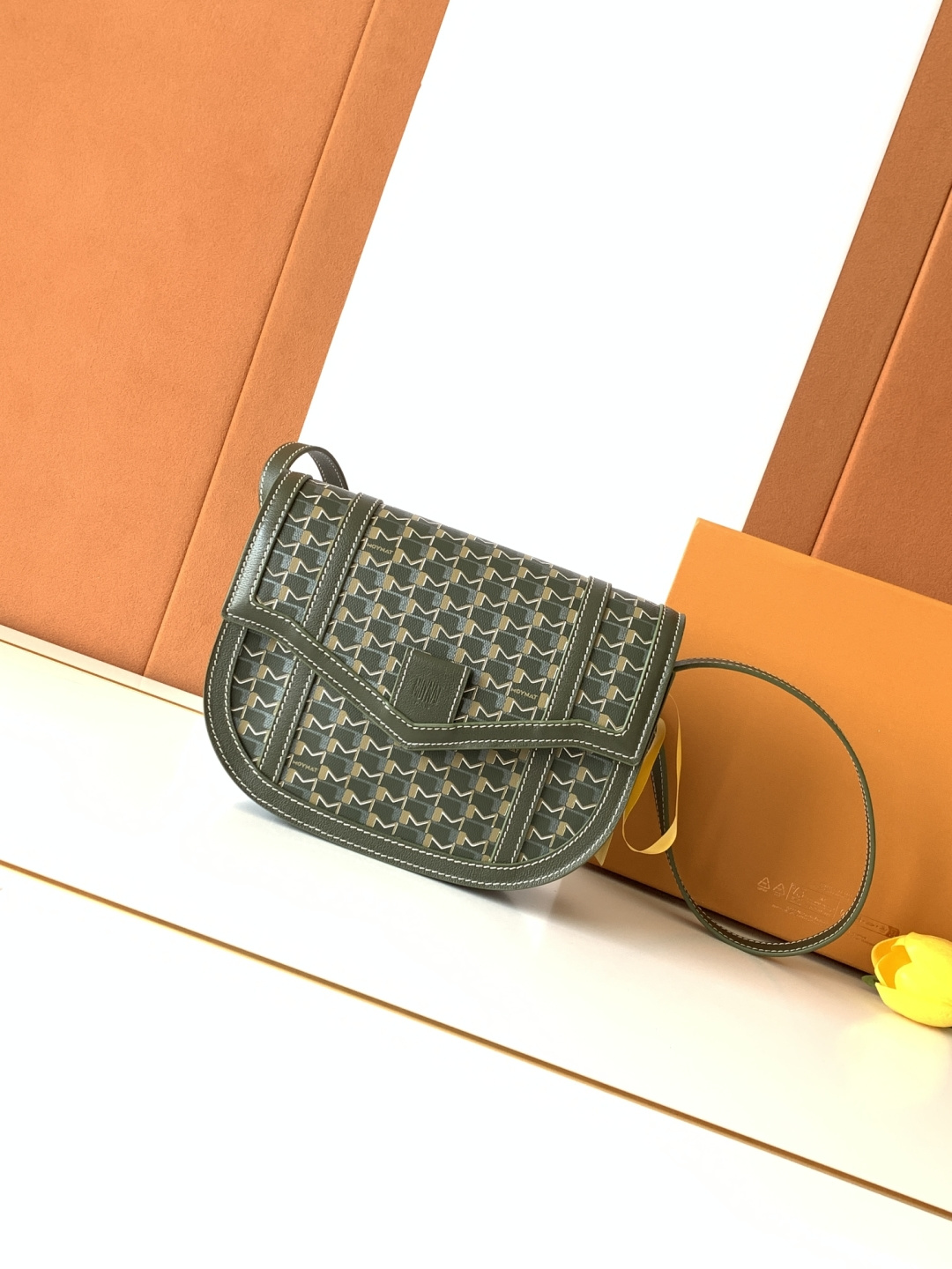 Goyard M Canvas系列马鞍包