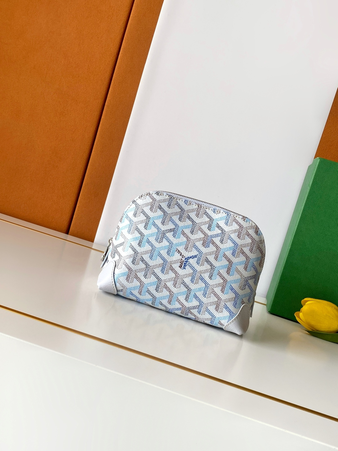 Goyard VENDOME Cosmetic Bag with Waterproof Cotton Lining