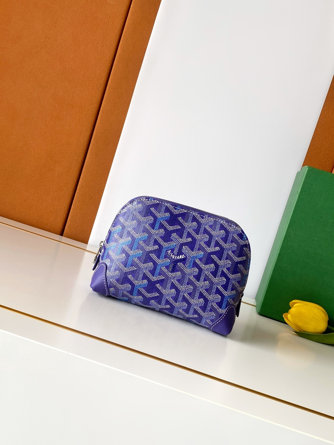 Goyard VENDOME Cosmetic Bag Waterproof Cotton Lining Storage Pouch