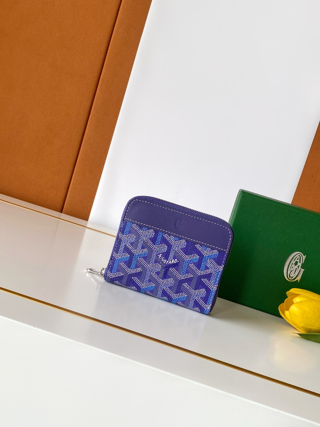 Goyard MATIGNON кошелёк маленький на молнии для карт, купюр и монет