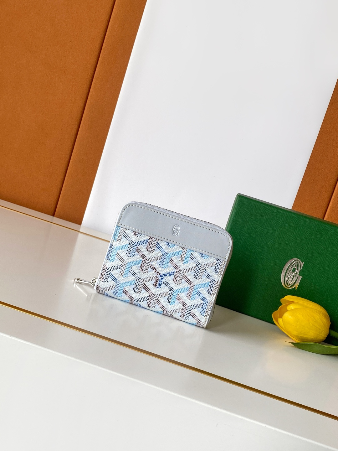 Goyard MATIGNON маленький кошелёк на молнии, картхолдер, монеты, документы