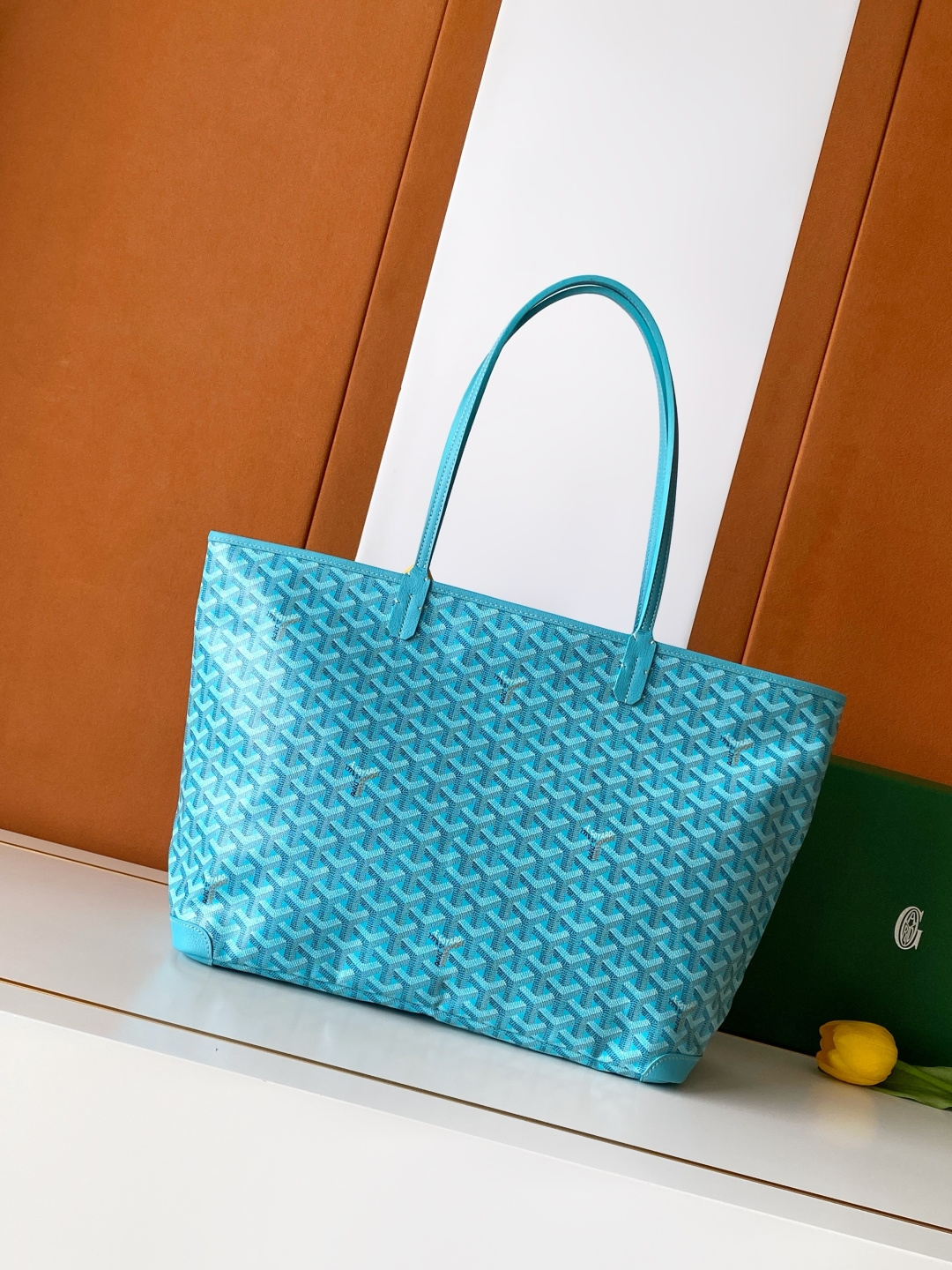 Goyard Saint Louis 帆布 大号 购物袋