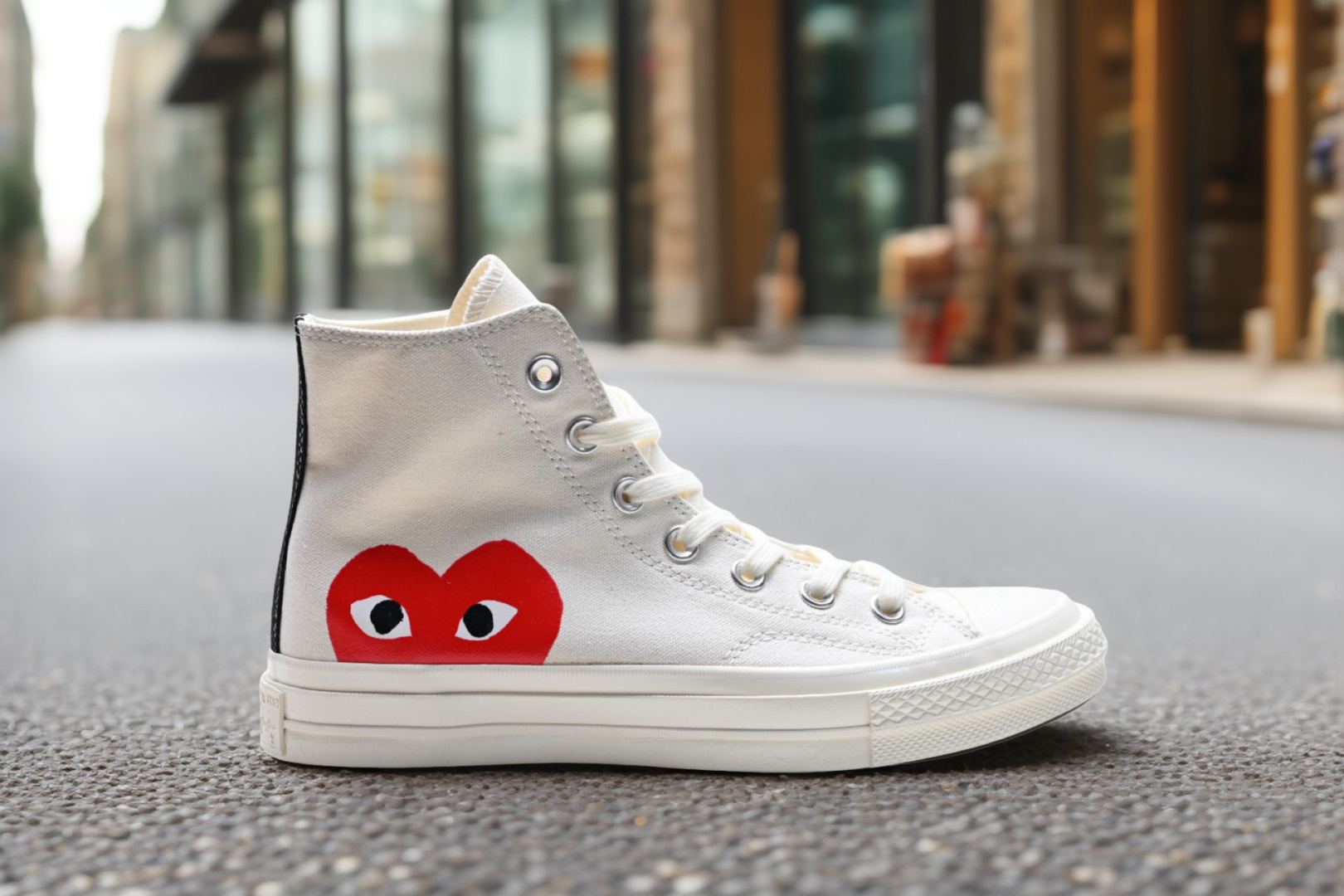 CDG Play Converse Chuck 1970S
