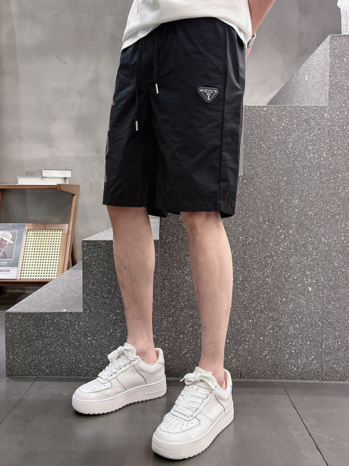 Prada Men's Casual Shorts | Classic Logo | Summer Collection 1 Prada Men's Casual Shorts | Classic Logo | Summer Collection