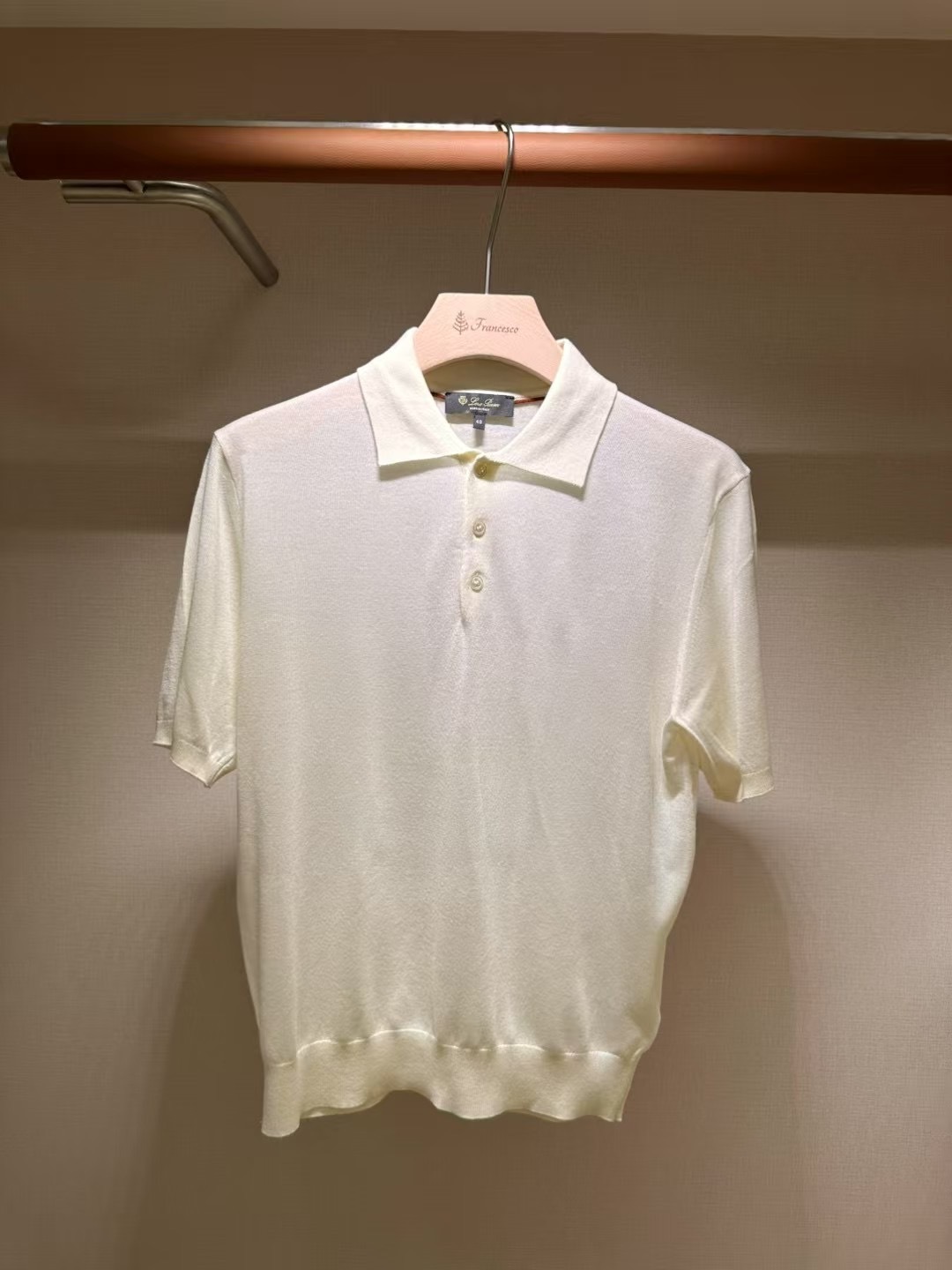 Loro Piana Silk-Wool Knit Polo Shirt - Lightweight & Comfortable - M to 3XL