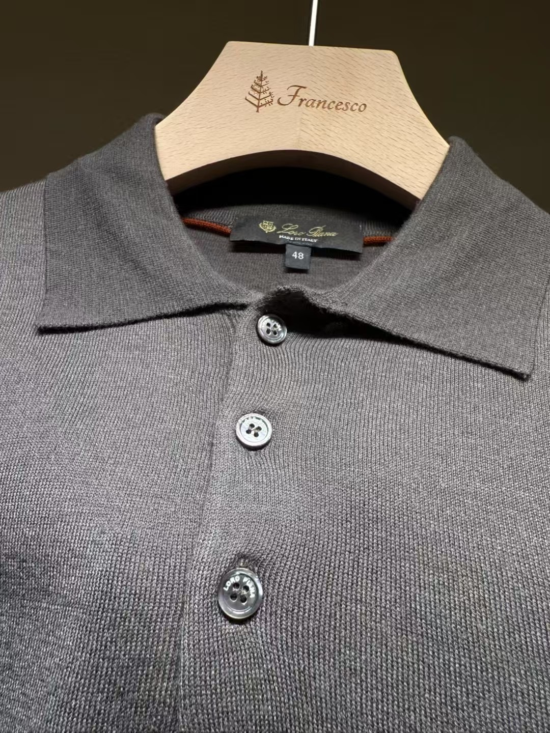 Loro Piana Silk-Wool Polo Shirt - Lightweight Knit, Relaxed Fit - Summer Style 6 cmp i1752035189241 5598 0 4
