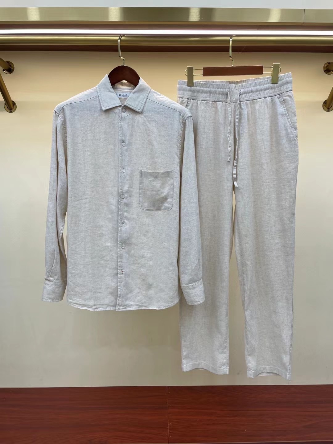 ZILIMARK Men's 100% Linen Casual Set - Comfortable, Breathable & Stylish 2 cmp i1752561869366 6502 0 1