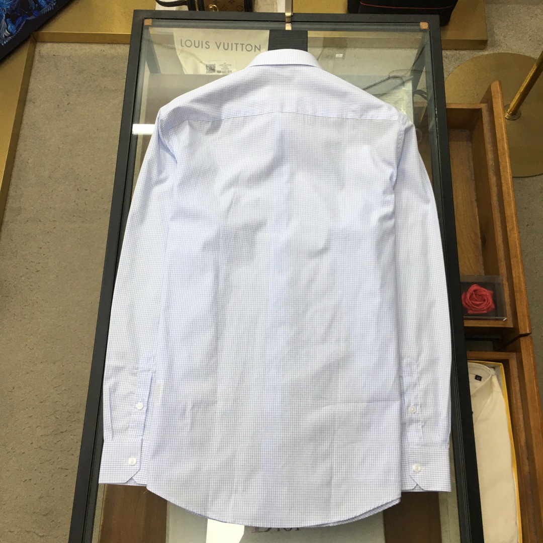 “High-End Spring Fashion Shirt with 3D Tailoring and Luxury Fabrics” - 图片 7