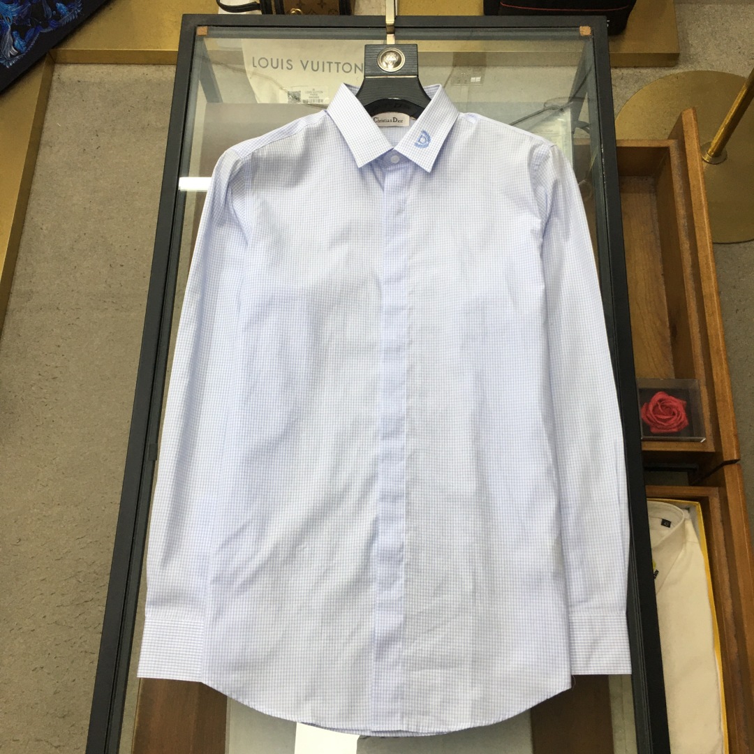 “High-End Spring Fashion Shirt with 3D Tailoring and Luxury Fabrics” - 图片 2