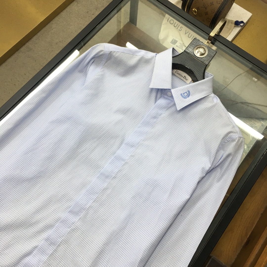 “High-End Spring Fashion Shirt with 3D Tailoring and Luxury Fabrics” - 图片 3