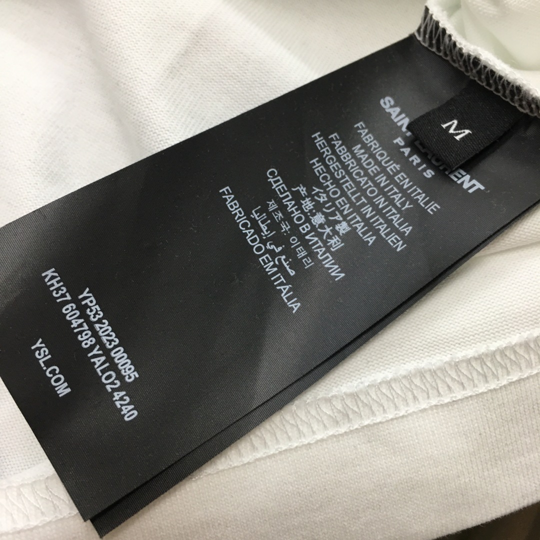 “High-Tech Design T-Shirt Summer 2025: Customized Silk Cotton, Black & White, M-3XL” - 图片 9
