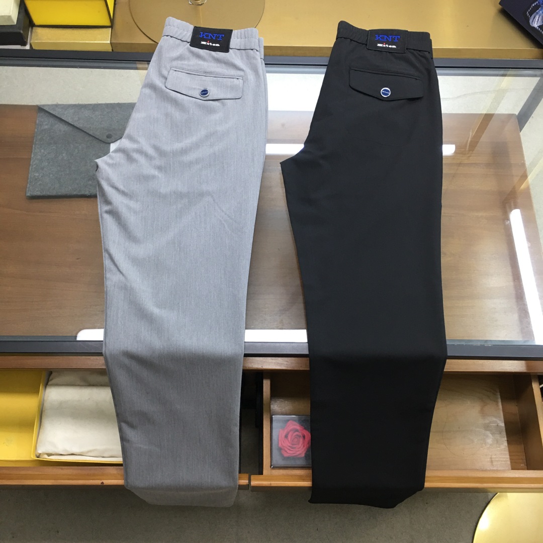 Luxurious Italian Kiton Chiton Men’s Leisure Pants: Classic, High-End, and Fashionable Spring/Summer 2025 Collection - 图片 2