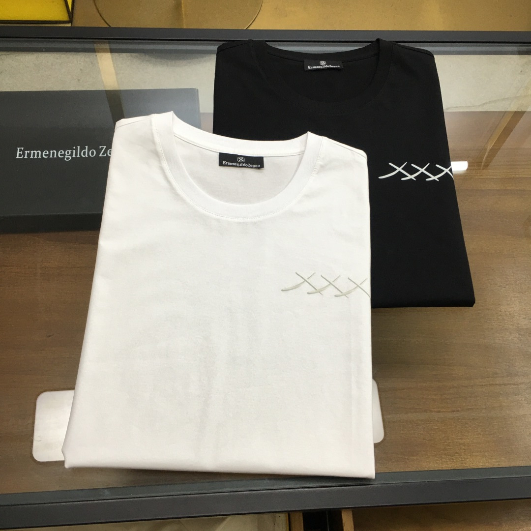 NO:508409,New product 'Zegn...' New summer men's casual T-shirt, high-end customized pure cotton breathable fabric, breathable and micro-elastic, extremely comfortable, impeccable details, top-level auxiliary materials, original hardware design concept, delicate and soft feel!  The upper body style is excellent!  Size M-3xl, tees, t-shirt, alexander wang19860909新品《Zegn...》 夏季新款男士休闲T恤,高级定制纯棉透气面料 透气微弹舒适度极高,细节无可挑剔,顶级辅料配备,原版五金设计理念,手感细腻柔软！上身版型超赞！尺码M-3xl,,tees，t-shirt,alexander wang,Men's clothing