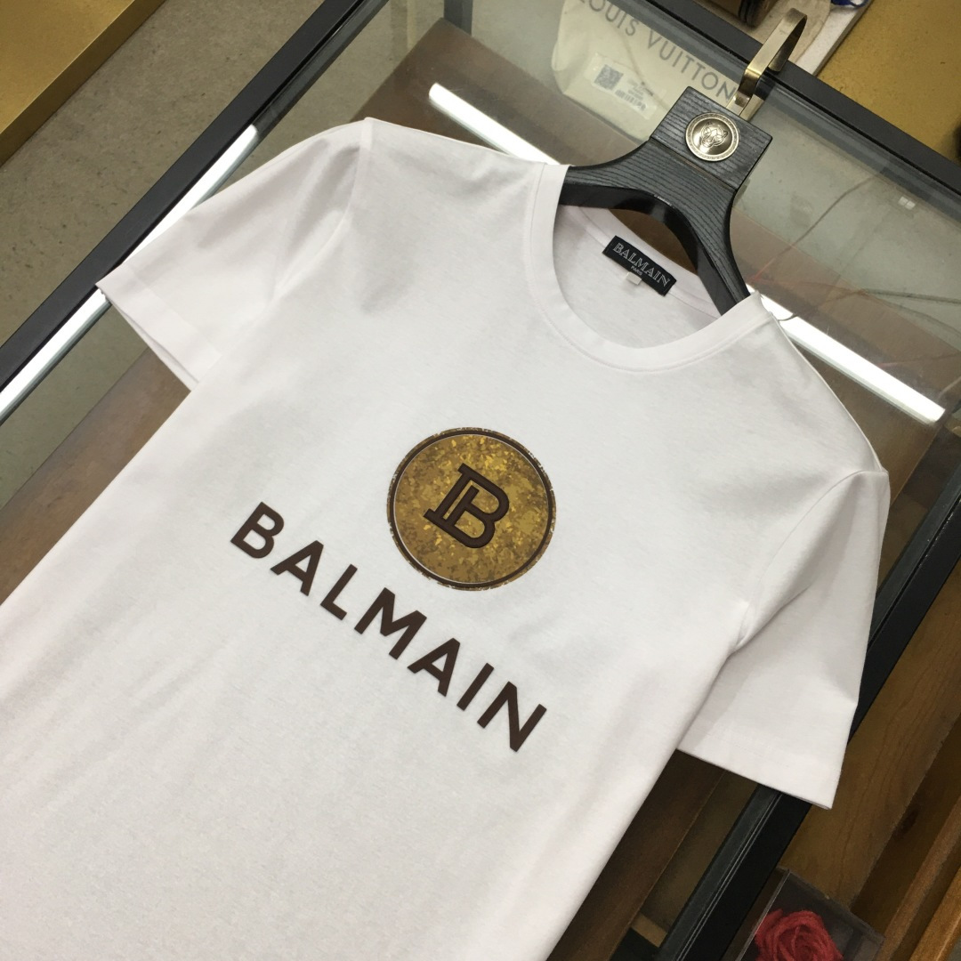 New P525 Balman High-End Custom Short-Sleeved T-Shirt for Fashionable Spring and Summer - 图片 5
