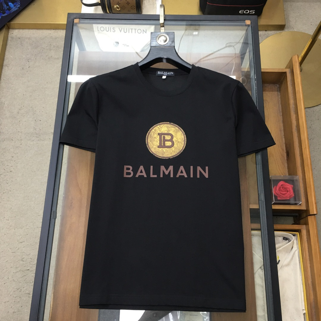New P525 Balman High-End Custom Short-Sleeved T-Shirt for Fashionable Spring and Summer - 图片 4