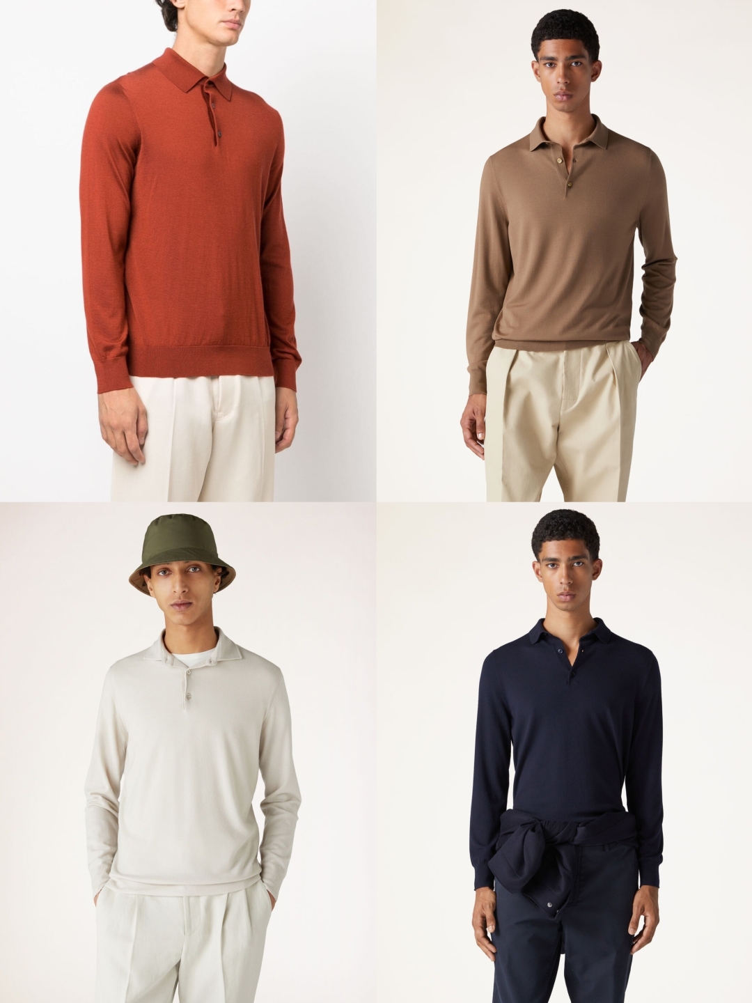 P696 Polo T-Shirt: Fall/Winter 2025 Collection with Premium Fabric and Customized Design - 图片 1